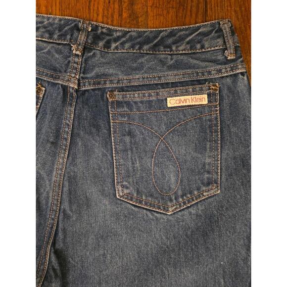 Vintage 1990's Calvin Klein Straight Leg Jeans Size 31x32 - Picture 5 of 5